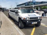 Hummer Airport Pick up with Strip